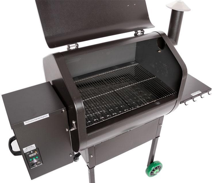 GMG Daniel Boone WiFi Holzpelletgrill mit Edelstahlhaube - 0
