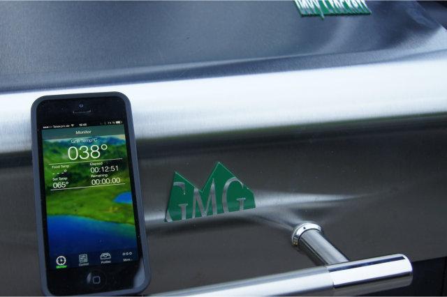 GMG Daniel Boone WiFi Holzpelletgrill mit Edelstahlhaube - 2
